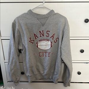 1KC Gray Kansas City Sweatshirt